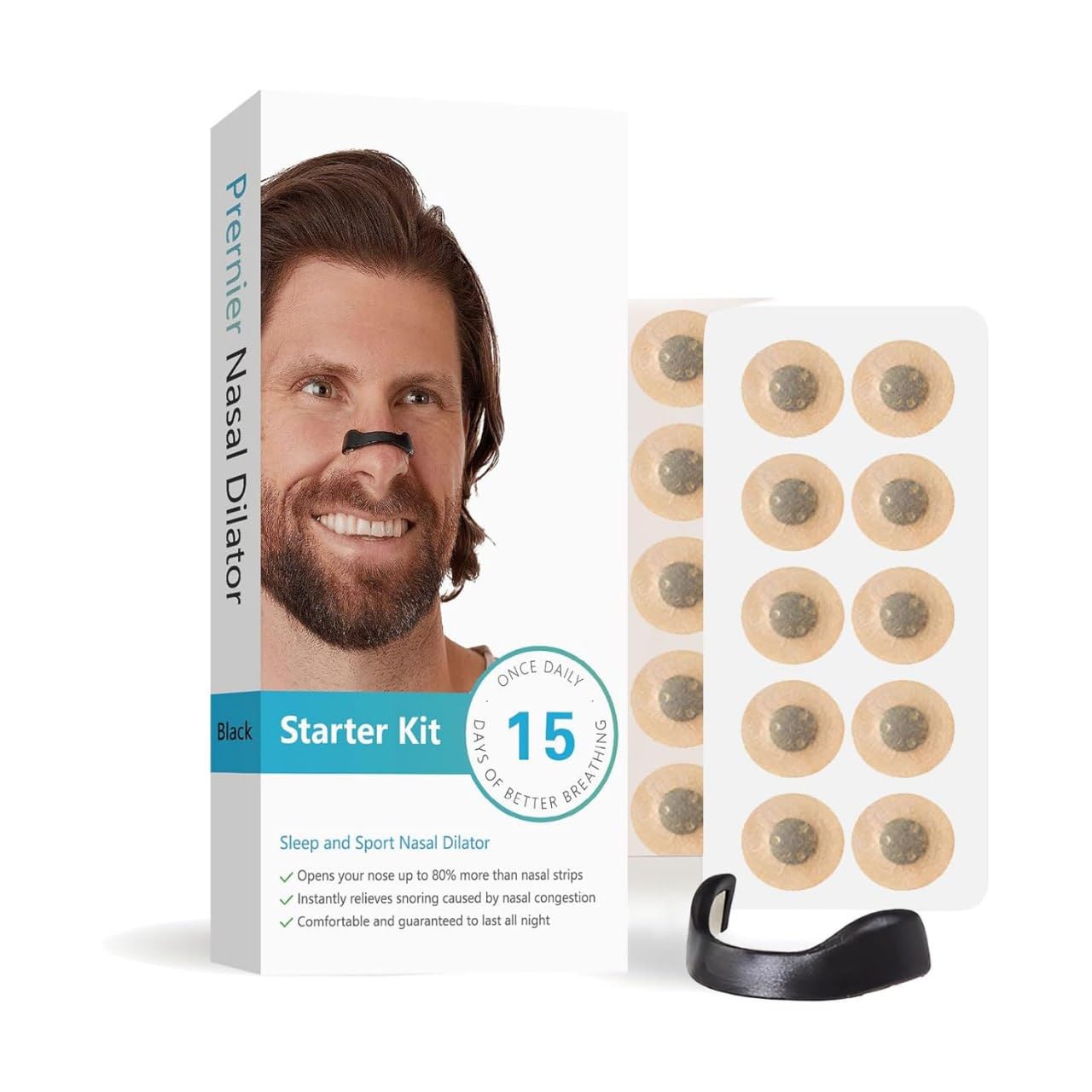 ClearFlow™ Magnetic Nose Patch
