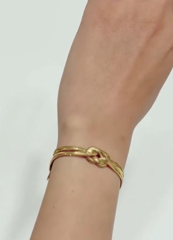 Bad-Habit Snake Bracelet
